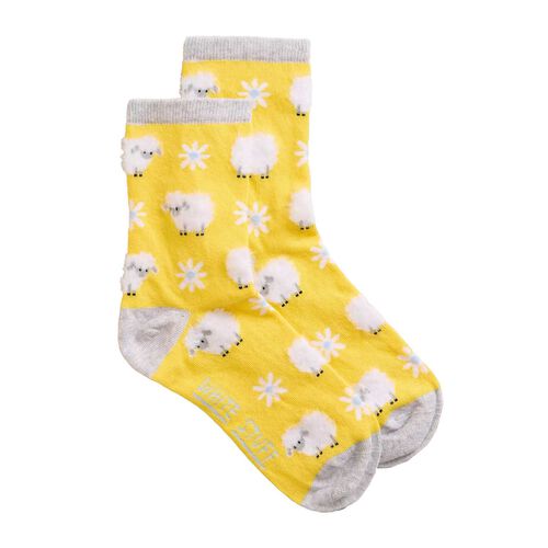 White Stuff Fluffy Sheep Ankle Socks